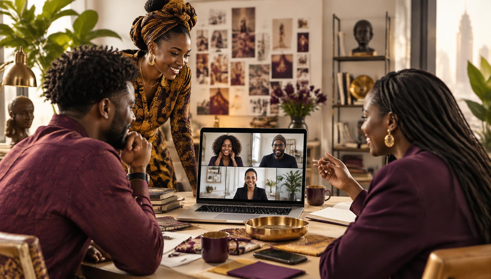African and diaspora entrepreneurs collaborating across regions