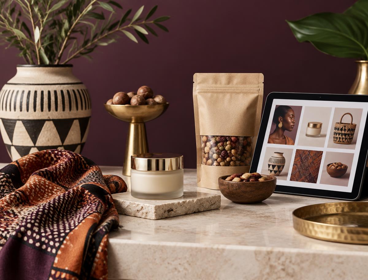Curated products and a digital storefront from African businesses